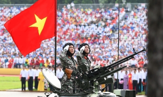 [Phóng sự ảnh] Tổng duyệt cấp nhà nước diễu binh, diễu hành mừng Quốc khánh 2/9