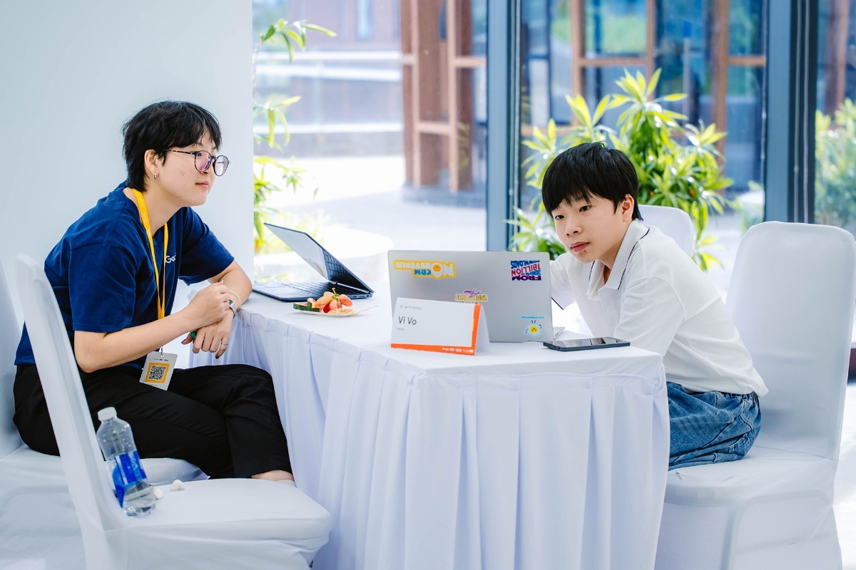 Tham gia chương trình, các startups được các chuyên gia Google đào tạo và tư vấn về kỹ thuật AI.
