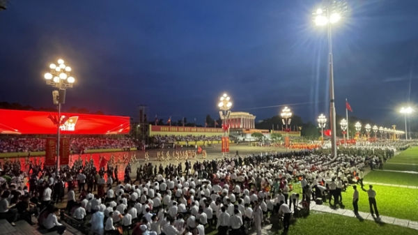 Sáng nay tổng duyệt lễ kỷ niệm, diễu binh, diễu hành mừng Quốc khánh 2/9