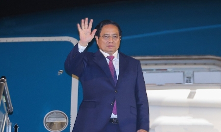 Thủ tướng Phạm Minh Chính lên đường tham dự Hội nghị Thượng đỉnh Tổ chức hợp tác Thượng Hải và làm việc tại Trung Quốc