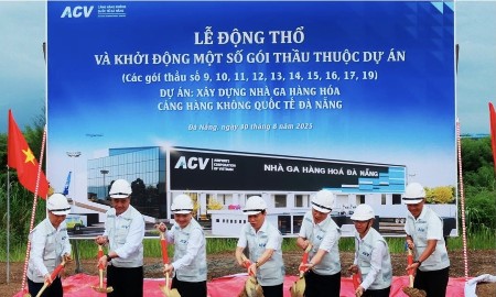 Động thổ Dự án xây dựng Nhà ga hàng hóa-sân bay Quốc tế Đà Nẵng