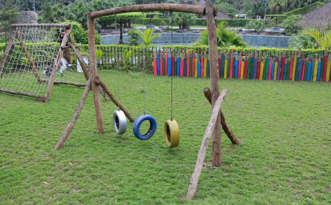 Những vật liệu được sử dụng tại đây hướng tới thân thiện môi trường