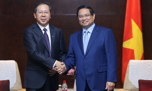 Thủ tướng Phạm Minh Chính làm việc với các tập đoàn hàng đầu Trung Quốc