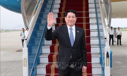 Chủ tịch nước lên đường dự Lễ kỷ niệm 80 năm chiến thắng phát xít và làm việc tại Trung Quốc