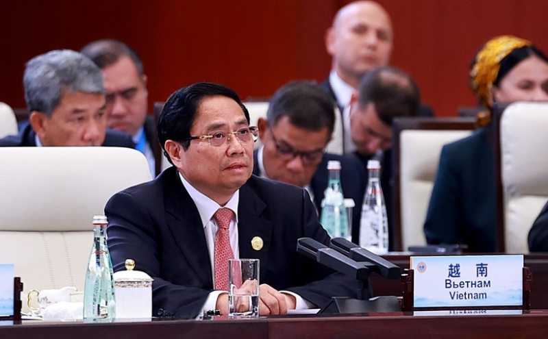 PM  Pham Minh Chinh attends SCO Summit