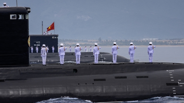 [Phóng sự ảnh]: Tuyệt đẹp những hình ảnh diễu binh trên biển 