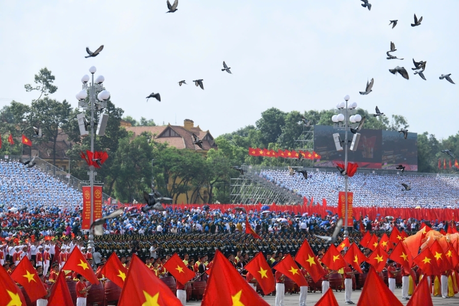 Lễ diễu binh, diễu hành kỷ niệm 80 năm Quốc khánh nước Cộng hòa Xã hội Chủ nghĩa Việt Nam thể hiện khát vọng hùng cường và ước vọng bay lên của cả một dân tộc, sẵn sàng bước vào kỷ nguyên mới.