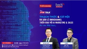 The WISE Talk với chủ đề “Thách thức và cơ hội khi bán lẻ omnichannel triển khai với AI Marketing & Sales” 