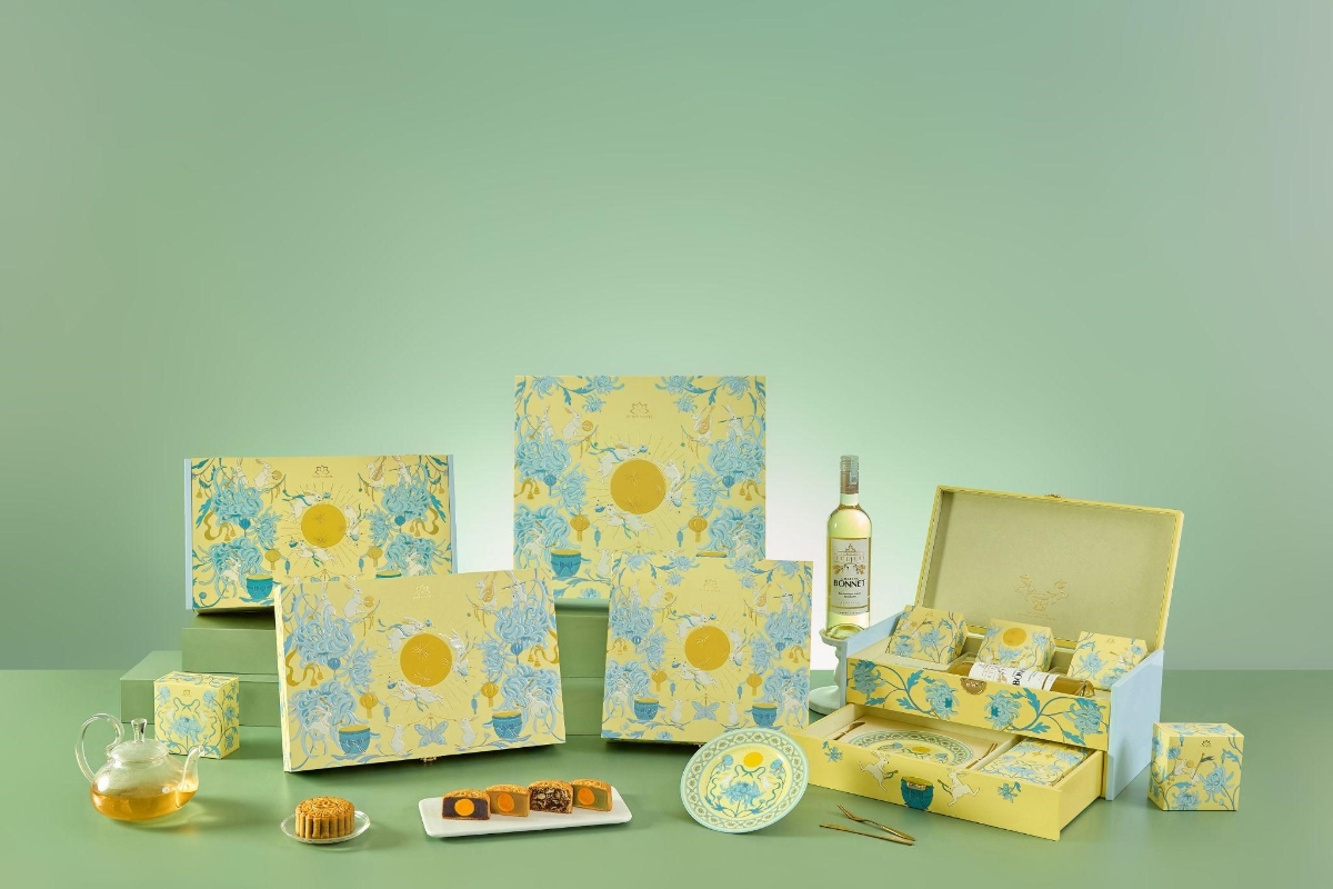 Bộ sưu tập bánh Trung thu 2025 của Khách sạn Hà Nội.