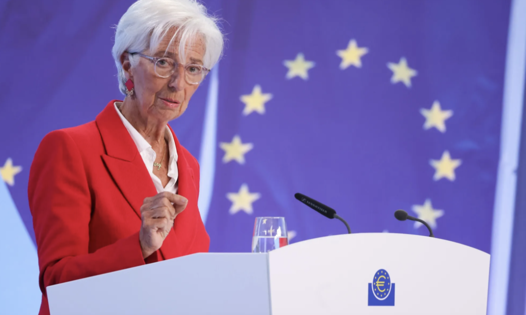 Chủ tịch ECB Christine Lagarde - Ảnh: Bloomberg.