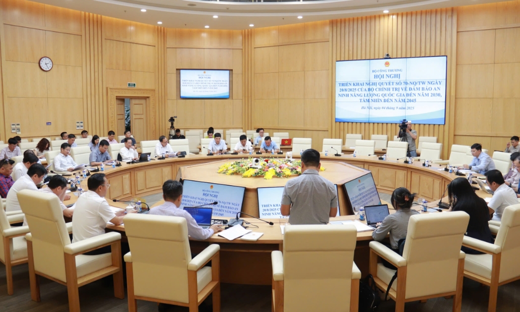 Hội nghị triển khai Nghị quyết 70 của Bộ Công thương chiều 4/9
