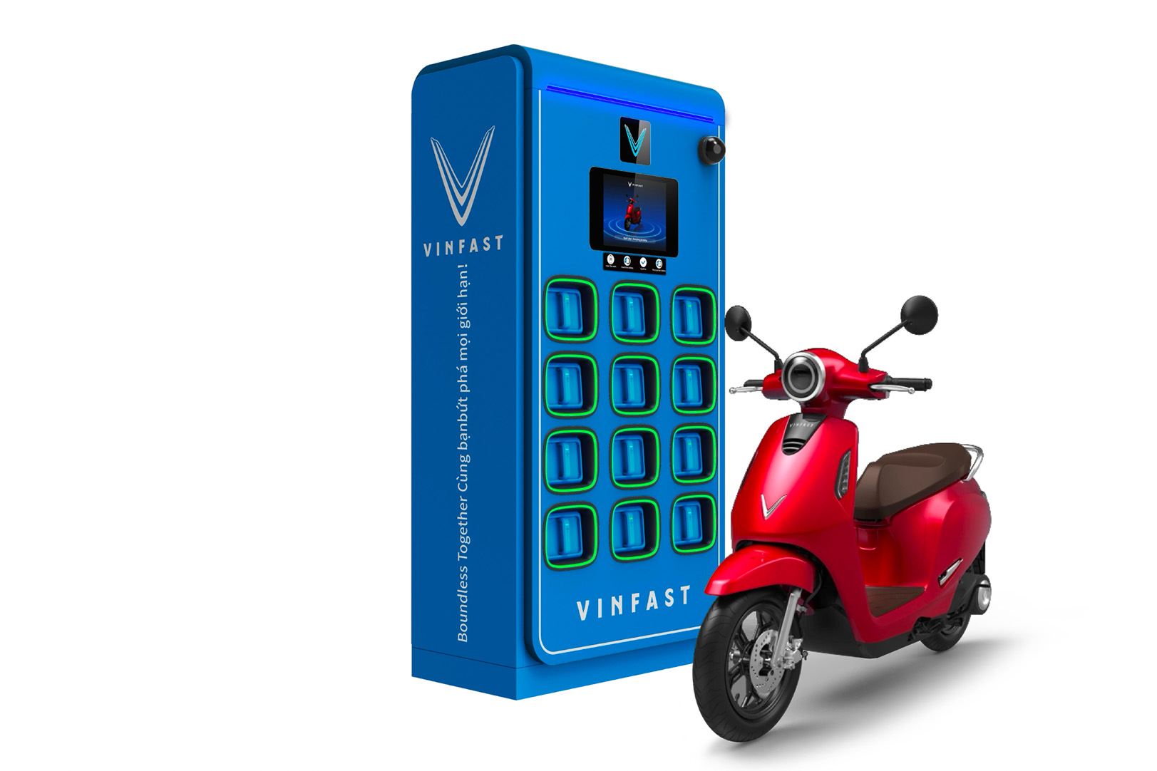 Mô hình nhượng quyền với tủ đổi pin của VinFast mở ra cơ hội kinh doanh mới.