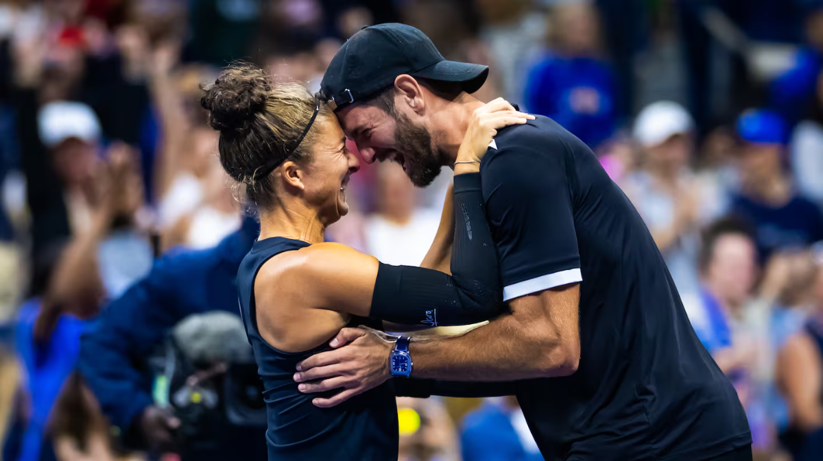 Andrea Vavassori tại giải tennis US Open.