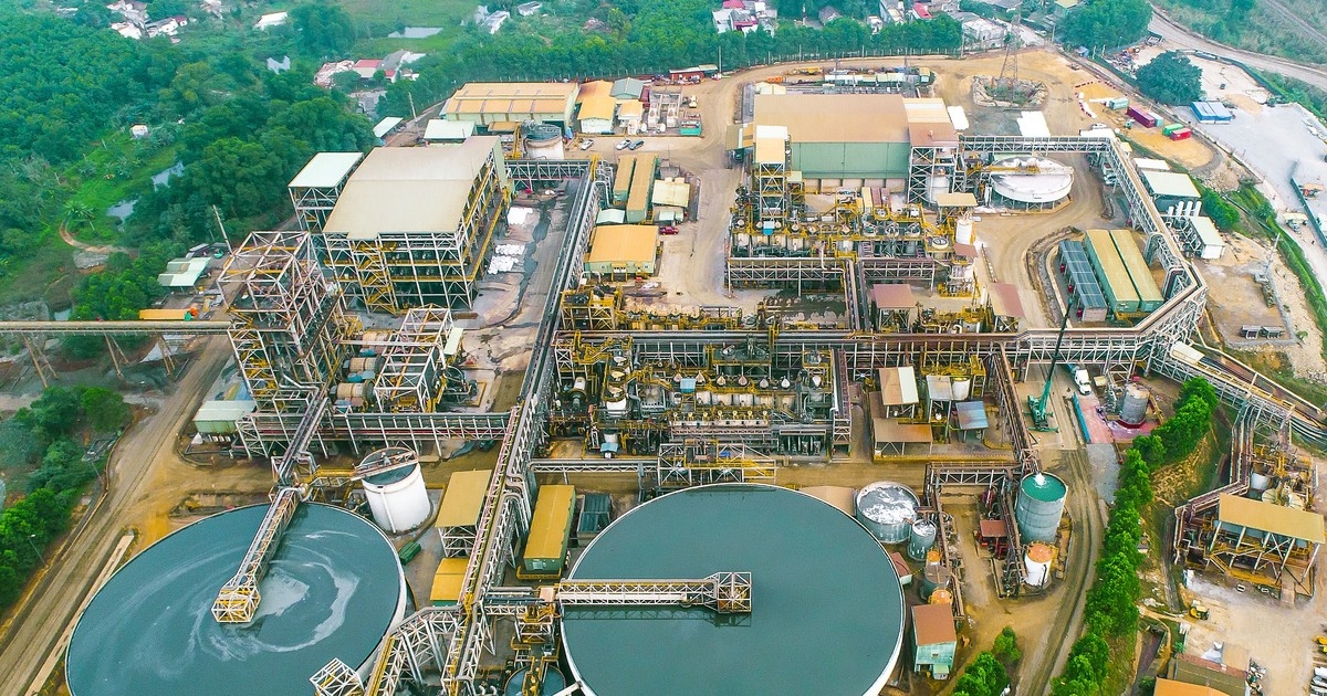 Nhà máy của Masan High-Tech Materials.