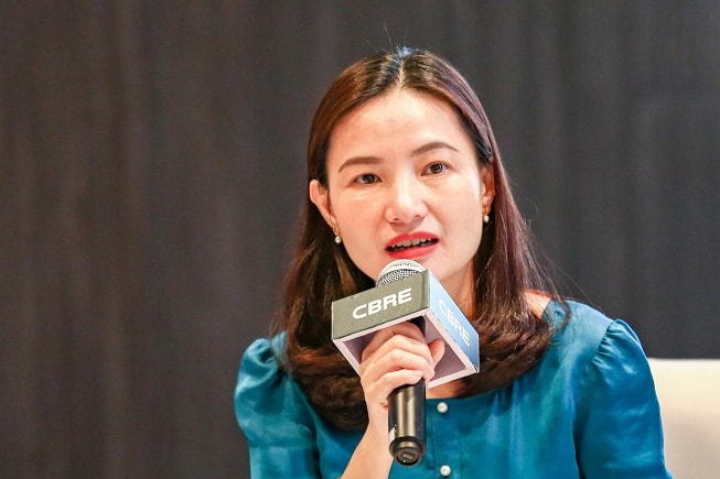 Bà Dương Thùy Dung, Giám đốc điều hành CBRE Việt Nam.