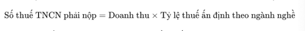 Số thuế phải nộp đối với cá nhân cư trú có doanh thu năm dưới mức ngưỡng. Nguồn: Dự thảo Luật Thuế thu nhập cá nhân (sửa đổi). 
