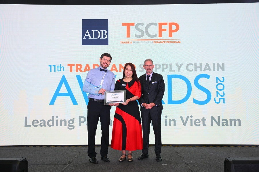 Đây là năm thứ tư liên tiếp TPBank được ADB vinh danh trong lĩnh vực hỗ trợ doanh nghiệp SME.
