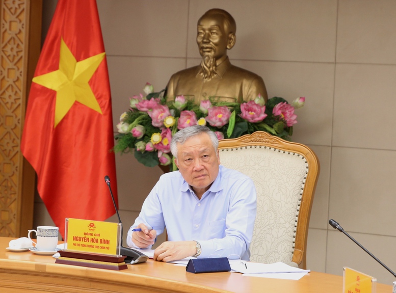 Phó Thủ tướng Thường trực Chính phủ Nguyễn Hòa Bình. Ảnh: VGP. 