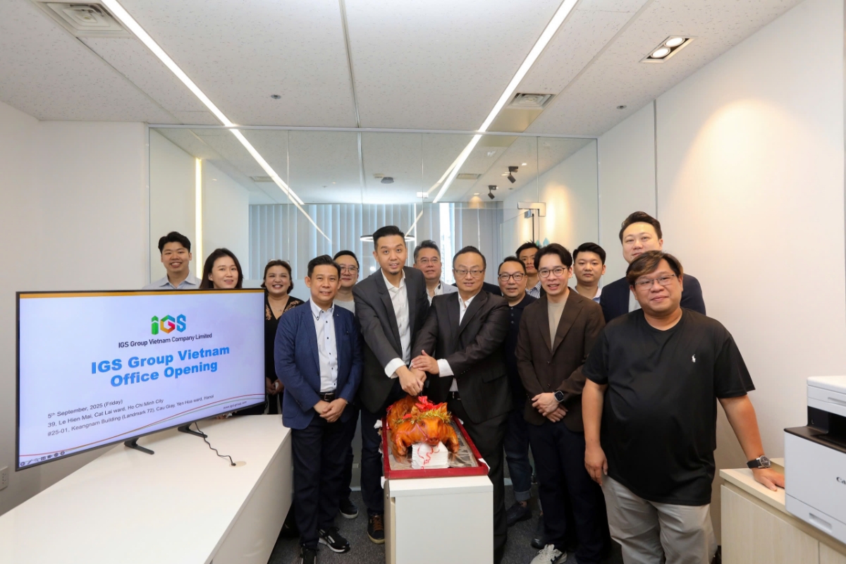 IGS Group khai trương văn phòng tại Hà Nội vào ngày 5/9