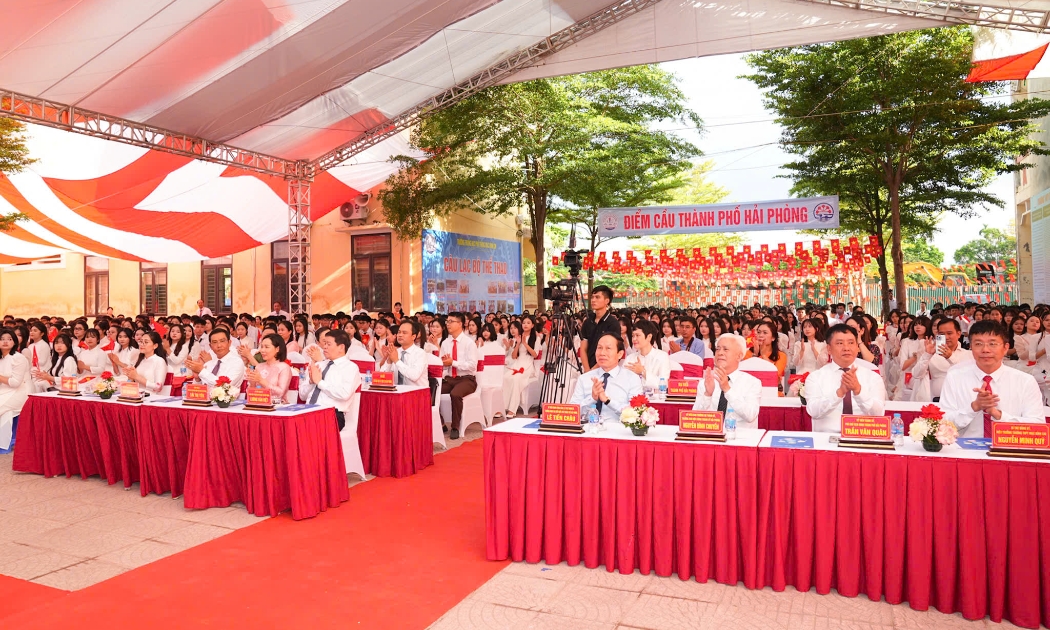 Lễ khai giảng năm học 2025 - 2026 tại Hải Phòng