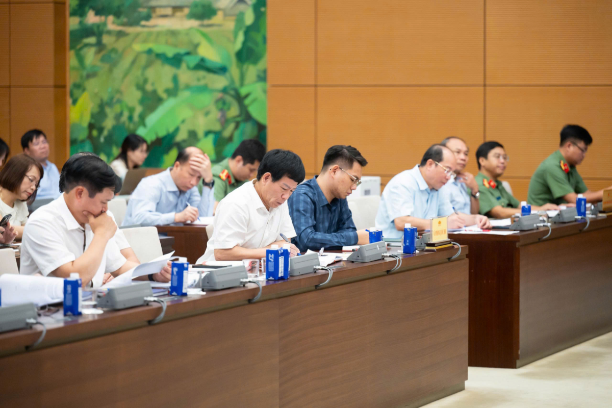 Các đại biểu dự phiên họp. Ảnh: Quốc hội