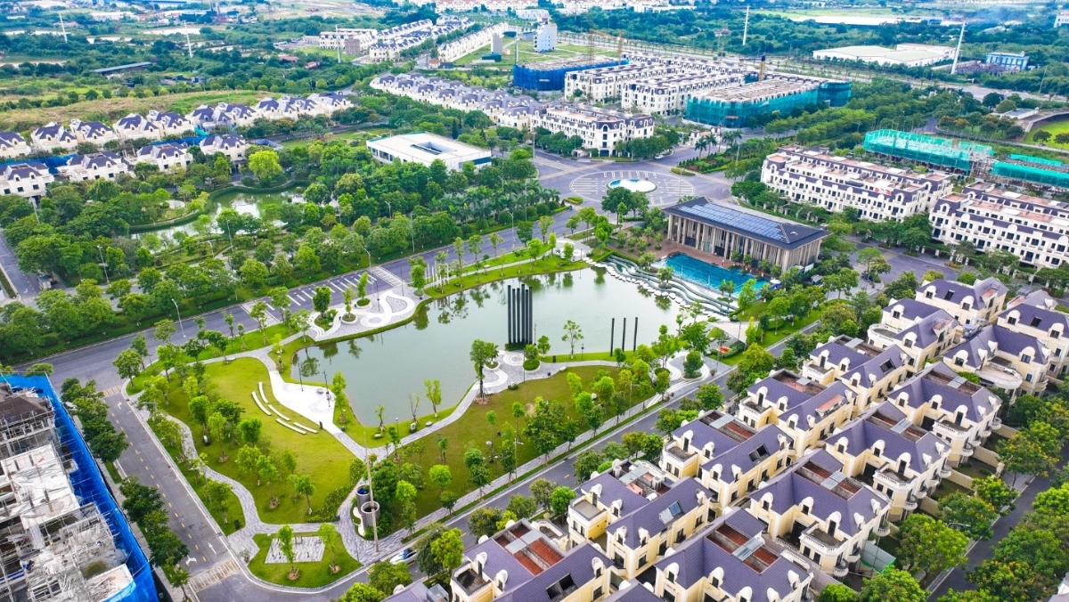 Không chỉ có pháp lý hoàn chỉnh, Khu đô thị Anlac Green Symphony còn sở hữu không gian xanh hiếm có phía Tây Hà Nội.