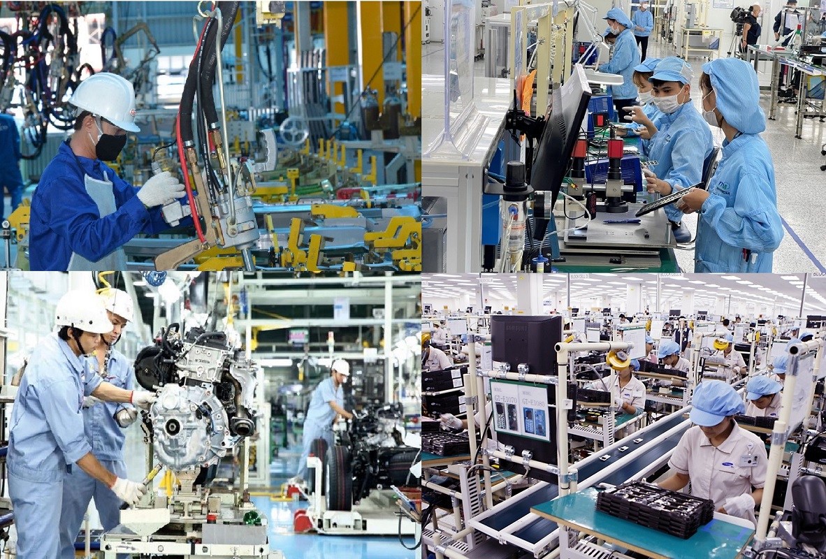 Sản xuất công nghiệp tháng 8/2025 tiếp tục ghi nhận đà tăng trưởng.