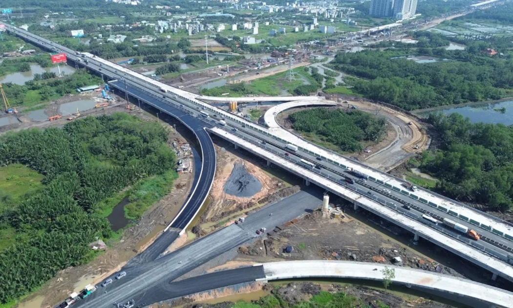 DỰ án Vành đai 3 TP.HCM sẽ thông xe trong năm 2025 và  hoàn thành toàn tuyến vào năm 2026. Ảnh: ĐT