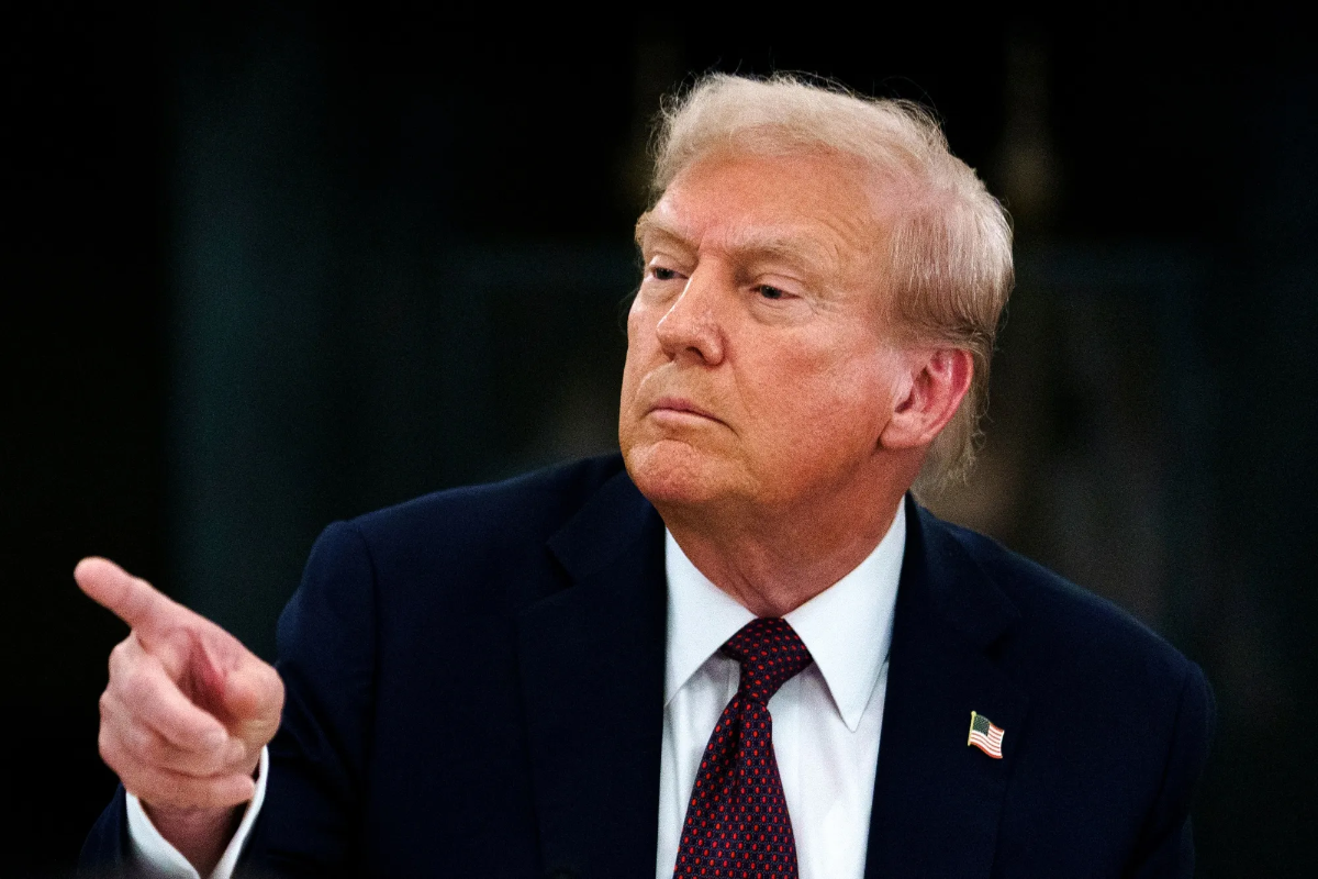 Tổng thống Mỹ Donald Trump - Ảnh: Bloomberg.