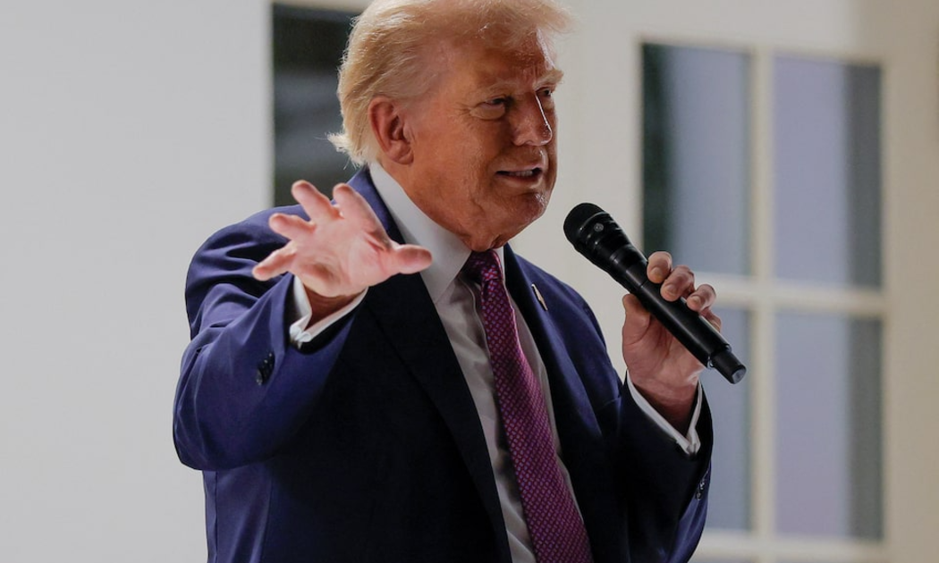 Tổng thống Mỹ Donald Trump - Ảnh: Reuters