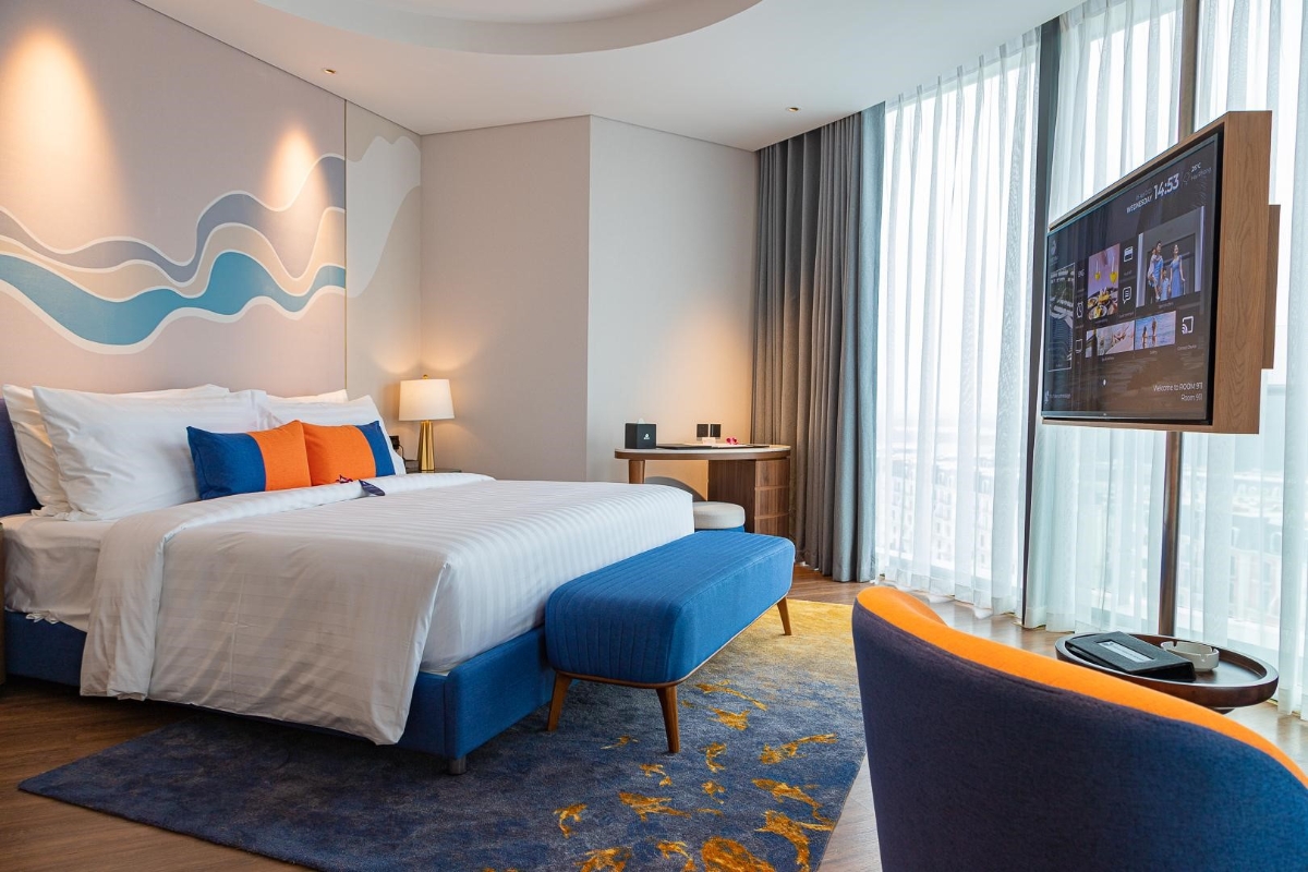 Thiết kế trang nhã, hiện đại mang lại cảm giác thư thái nhưng vẫn toát lên vẻ sang trọng đẳng cấp.