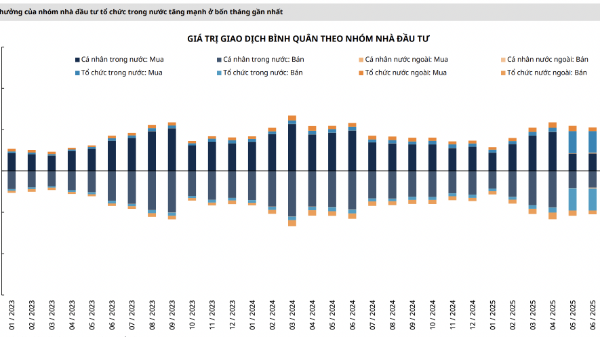 Tổ chức trong nước là thế lực đáng gờm mới, tỷ trọng giao dịch lên tới 50%