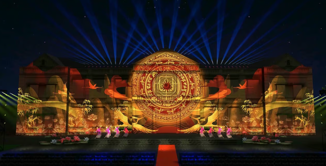 Mặt tiền Bảo tàng Nghệ An - Xô viết Nghệ Tĩnh sẽ là 