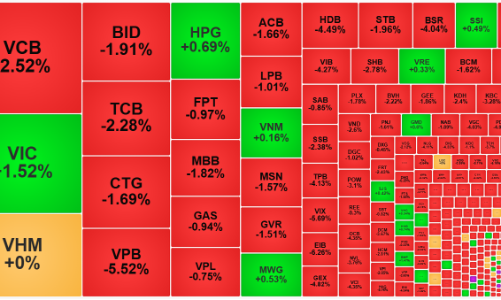 VN-Index gãy ngưỡng hỗ trợ, áp lực bán tăng đột biến