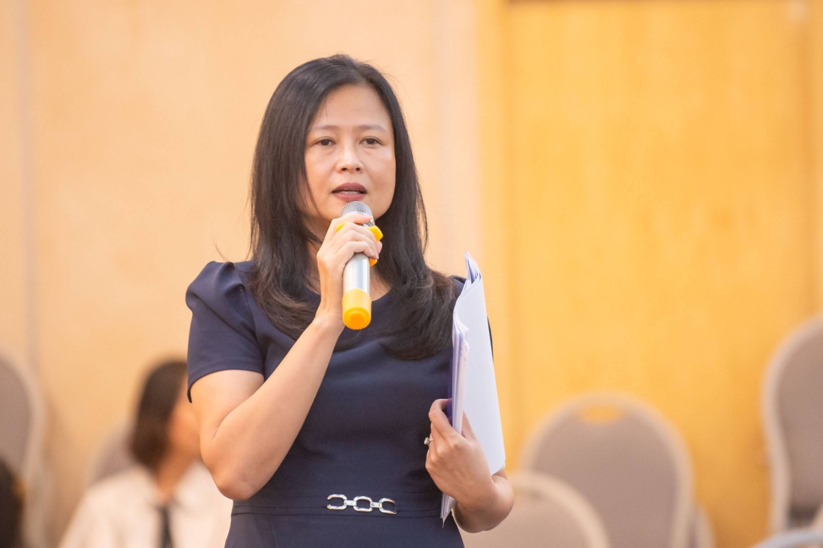 Bà Nguyễn Việt Hà, Phó Chủ tịch Phòng Thương mại Hoa Kỳ tại Việt Nam (AmCham).