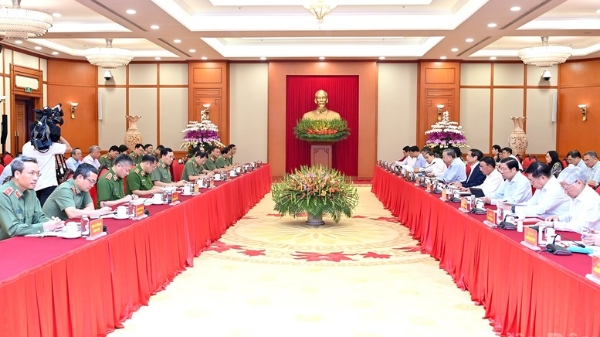 Bộ Chính trị cho ý kiến về công tác chuẩn bị Đại hội đại biểu Đảng bộ Công an Trung ương nhiệm kỳ 2025-2030