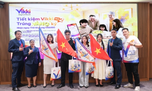 Ngân hàng Số Vikki đã tổ chức phiên livestream đặc biệt “Tiết kiệm Vikki trúng vàng ký mùa 2”
