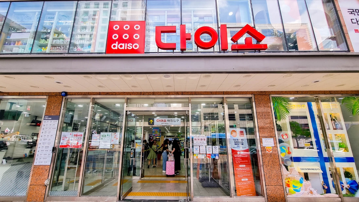 Daiso là một nhà bán lẻ nổi tiếng với những sản phẩm giá rẻ.