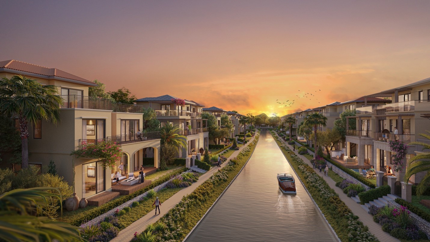 Thiên nhiên sống động trở thành một phần không thể tách rời trong bức tranh “bích họa” The Pearl.