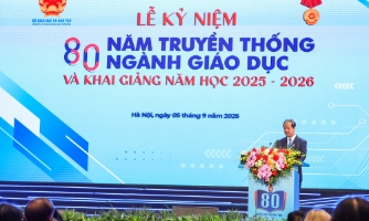 Lễ kỷ niệm 80 năm truyền thống ngành Giáo dục và khai giảng năm học 2025 - 2026