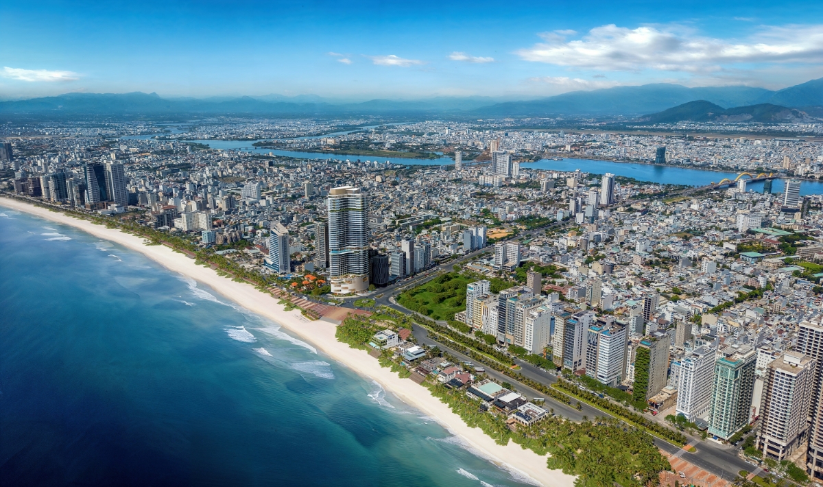 Nobu Danang nằm tại vị trí di sản hiếm hoi của Đà Nẵng, kiêu hãnh trực diện bãi biển Mỹ Khê quyến rũ bậc nhất hành tinh.