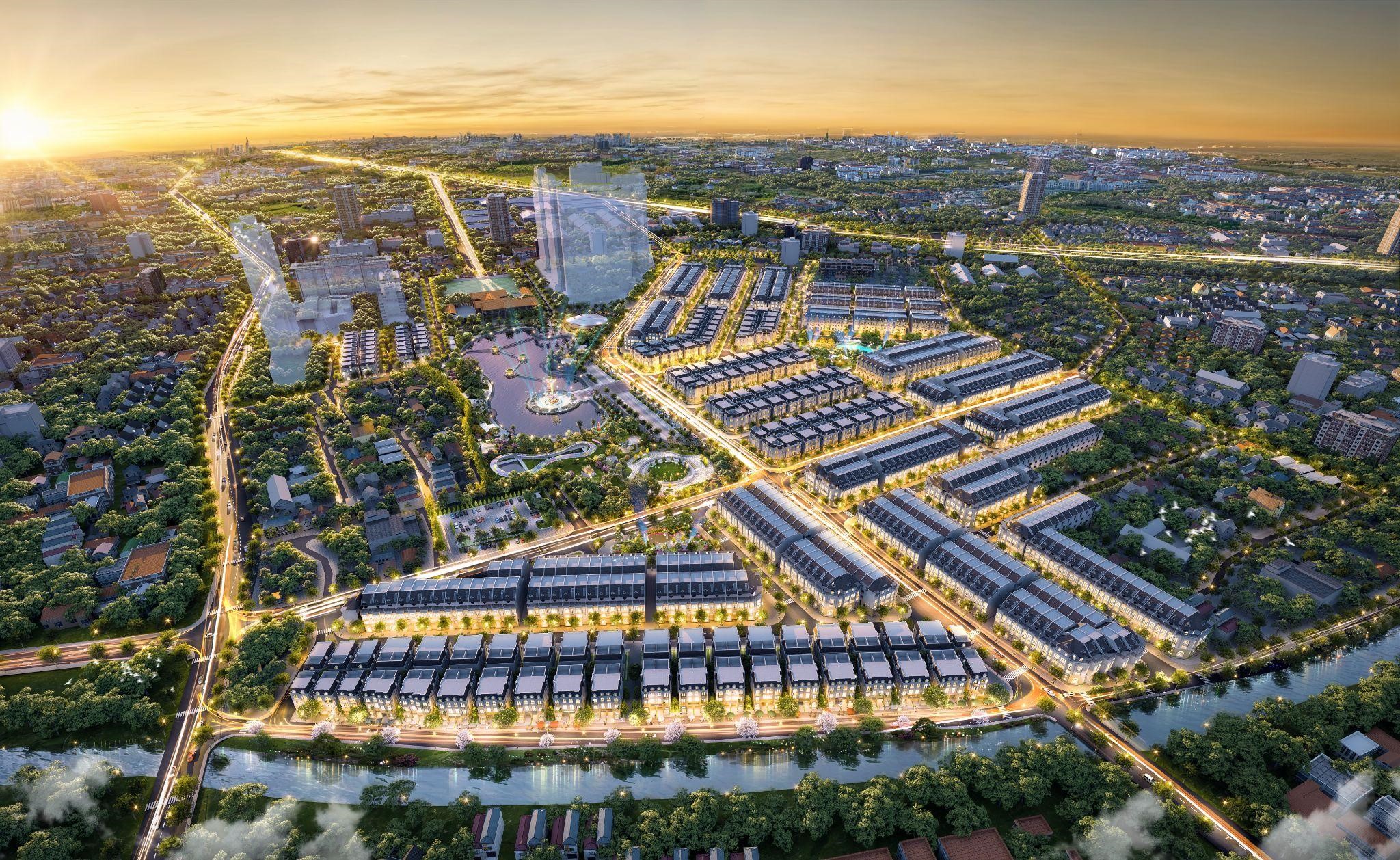 Economy City được quy hoạch bài bản đồng bộ theo mô hình thành phố kinh tế thu nhỏ.