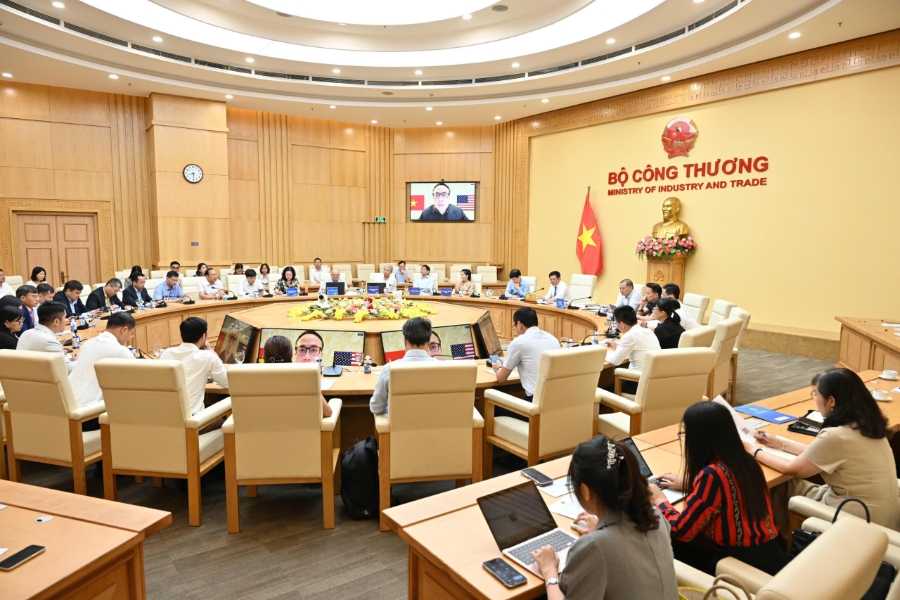 Hội nghị giao ban xúc tiến thương mại với hệ thống Thương vụ Việt Nam ở nước ngoài tháng 8/2025.