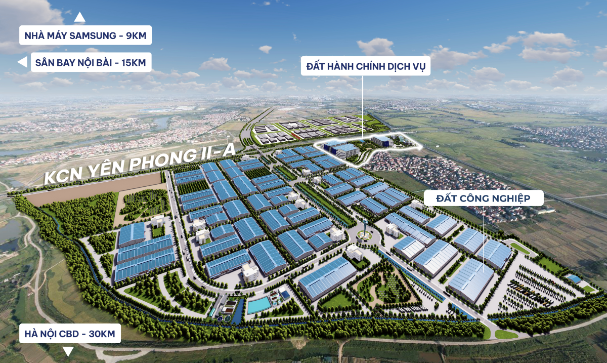 KCN Yên Phong II-A (Bắc Ninh).