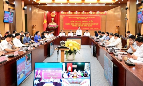 Kỳ tích xoá nhà tạm, nhà dột tại Tuyên Quang góp phần giúp giảm nghèo