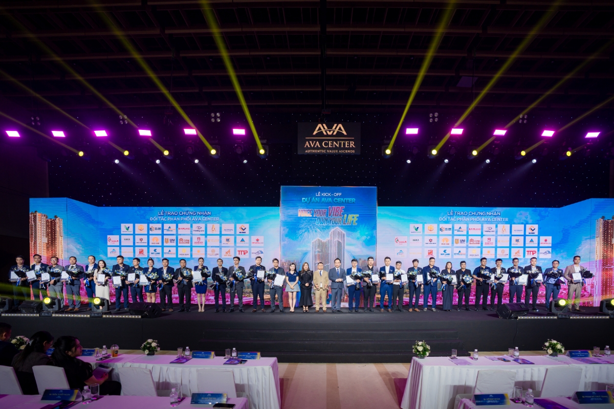 Sự kiện Kickoff AVA Center ghi dấu với sự hiện diện của đông đảo các đại lý phân phối chiến lược.