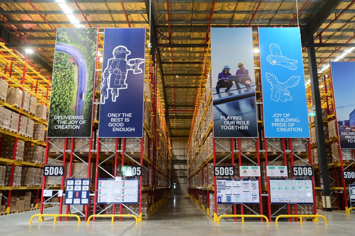 Trung tâm phân phối khu vực mới của Tập đoàn LEGO đặt tại Khu công nghiệp Giang Điền, Đồng Nai.