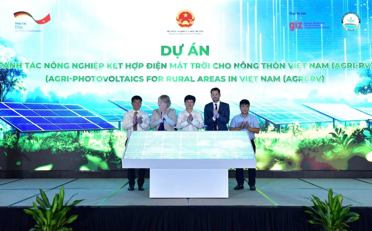 Khởi động dự án “Canh tác nông nghiệp kết hợp điện mặt trời cho nông thôn Việt Nam” (Agri-PV).