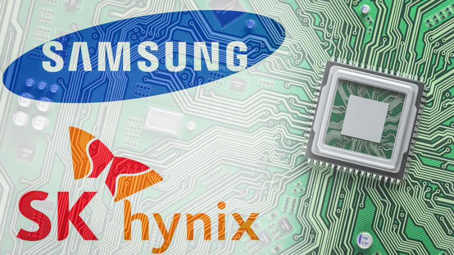 Samsung Electronics và SK Hynix dự kiến sẽ có giấy phép mới để nhập khẩu thiết bị cho các nhà máy tại Trung Quốc. Ảnh: Nikkei