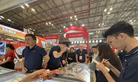 Chất lượng hàng nông sản, thực phẩm Việt được nhiều nhà nhập khảu quốc tế quan tâm tại VIS 2025.